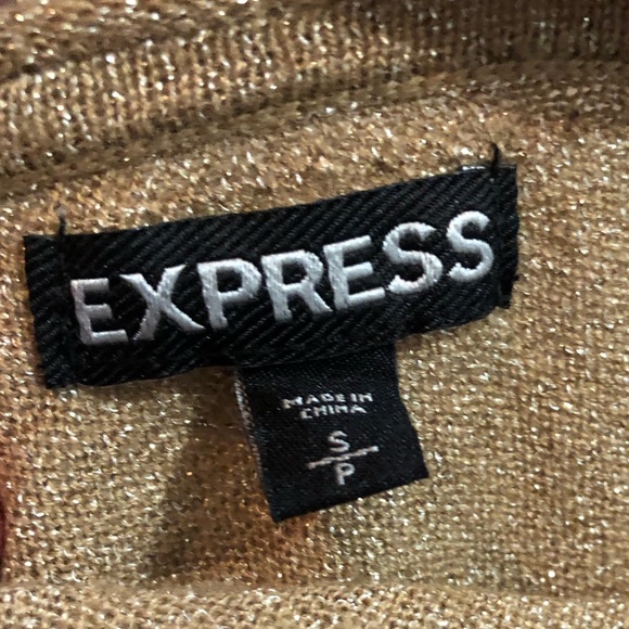 Express Dolman V-Neck Sweater w/Buttons down Back - Picture 3 of 10